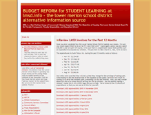 Tablet Screenshot of lmsd.info